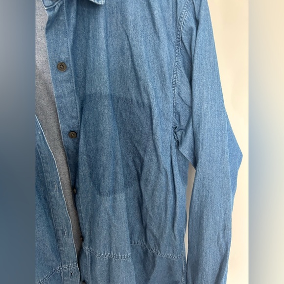Uniqlo X JW Anderson long denim button down shirt - Picture 3 of 9